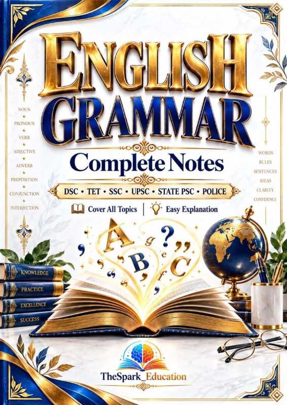 📘 ENGLISH GRAMMAR — COMPLETE NOTES