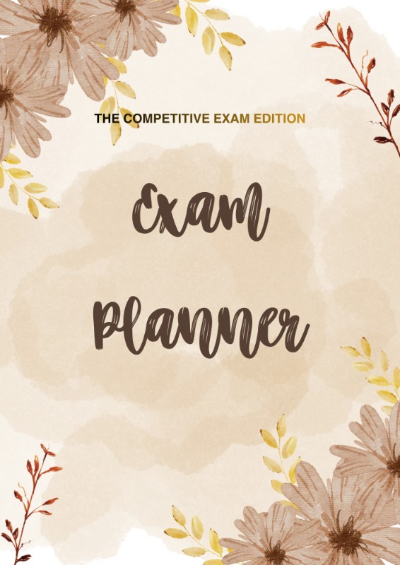 Exam Success Planner 📚 | Competitive Exam Study Planner & Revision Tracker