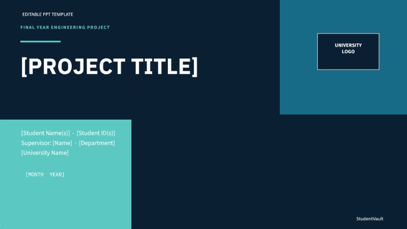 Final Year Engineering Project PPT Template
