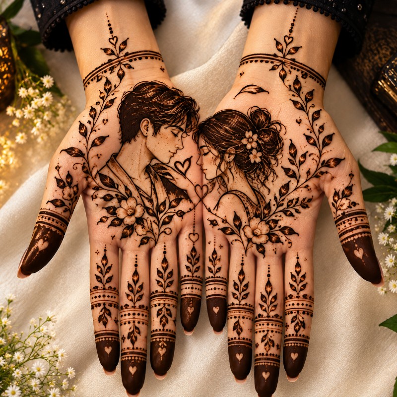 Forever Love Mehendi