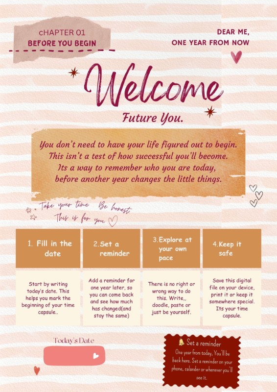 Future Self Student Journal