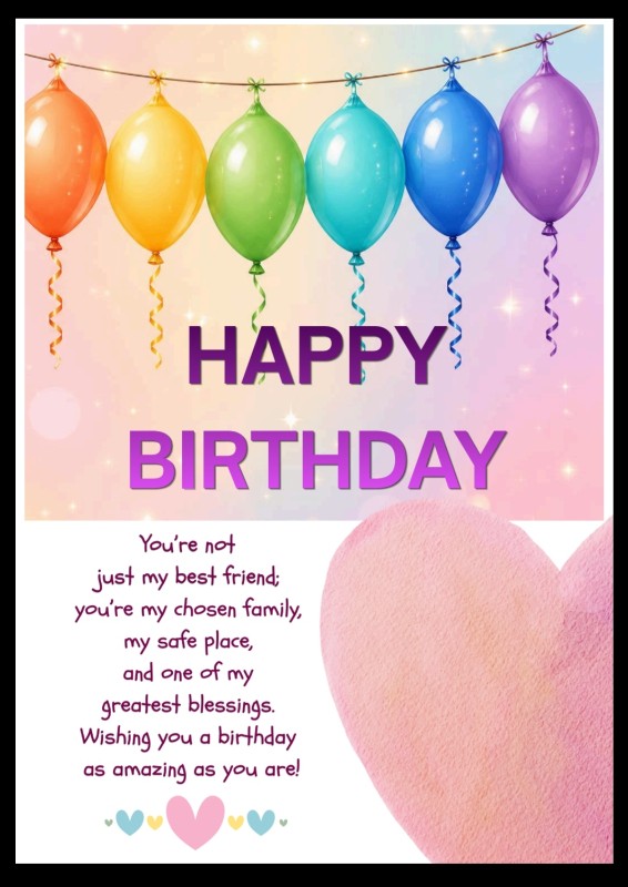 Happy birthday best friend 