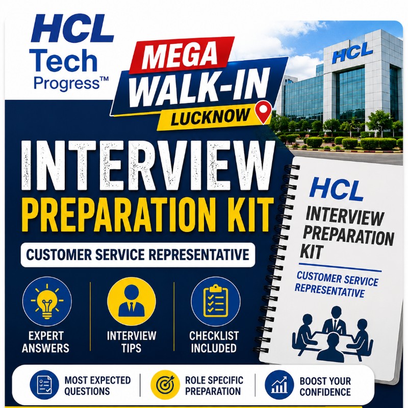 🎯 HCLTech Customer Service Representative – Interview Preparation Kit