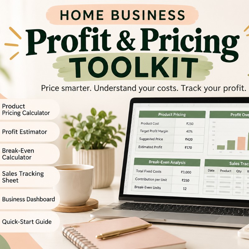 Home Business Profit & Pricing Toolkit