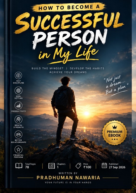 how to become a successful person in my life