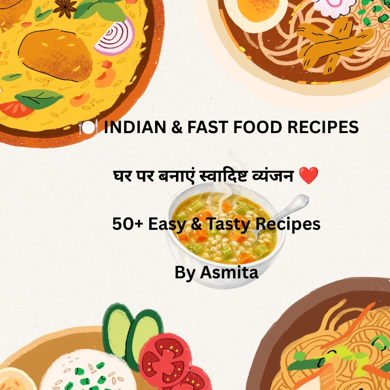 Indian and Fast Food Recipe Ebook