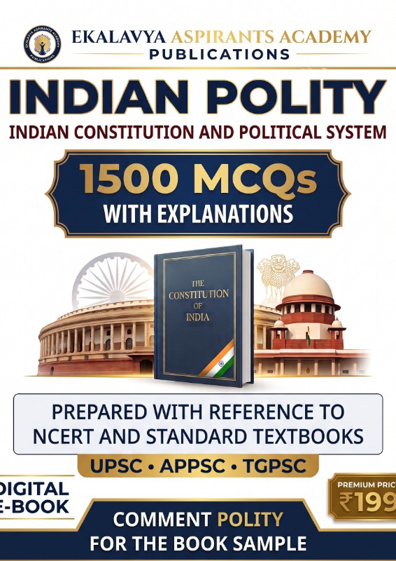 INDIAN POLITY 1500  ENGLISH MCQ BOOK