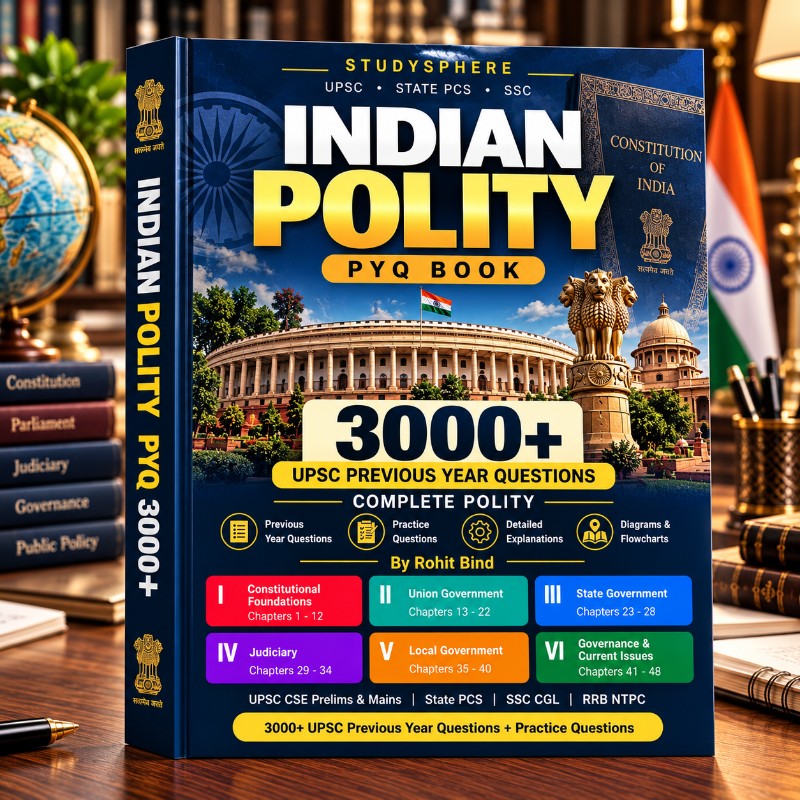 Indian Polity Master Book With 3000 PYQ & Practice Question