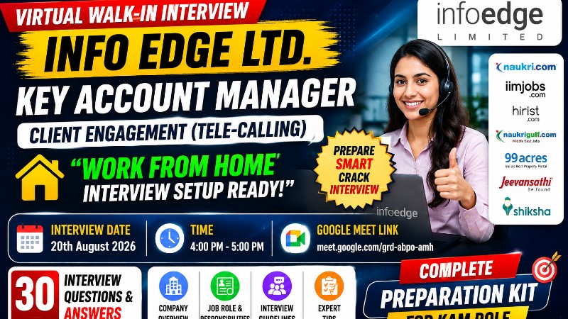 📘 Info Edge Online Interview Preparation Kit