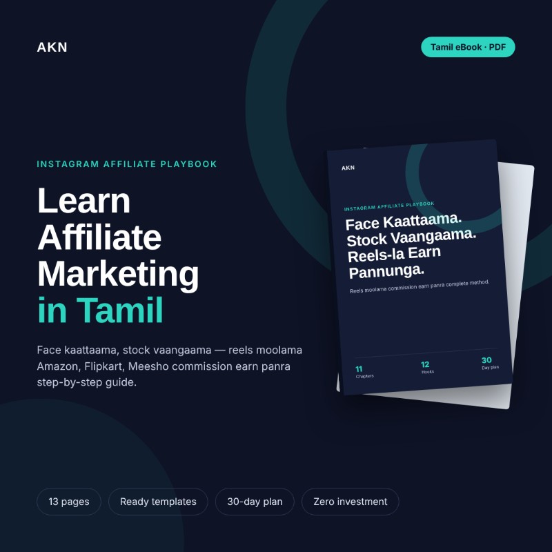 Instagram Affiliate Playbook