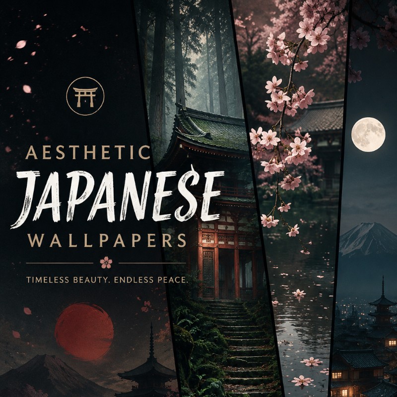 Japanese aesthetic wallpaper Vol1 