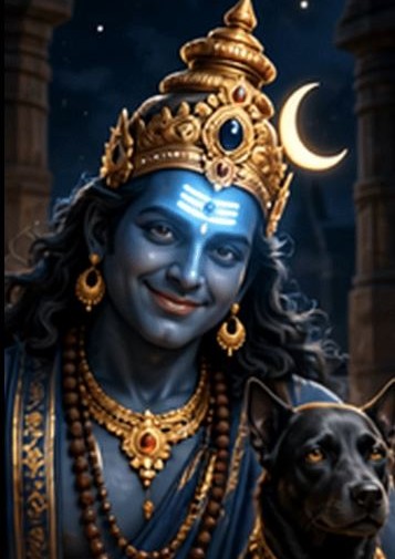 KALBHAIROJI WITH HIS DOG