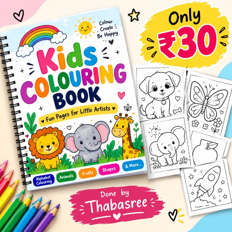Kids Colouring Book