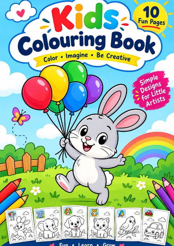 Kids Colouring Books