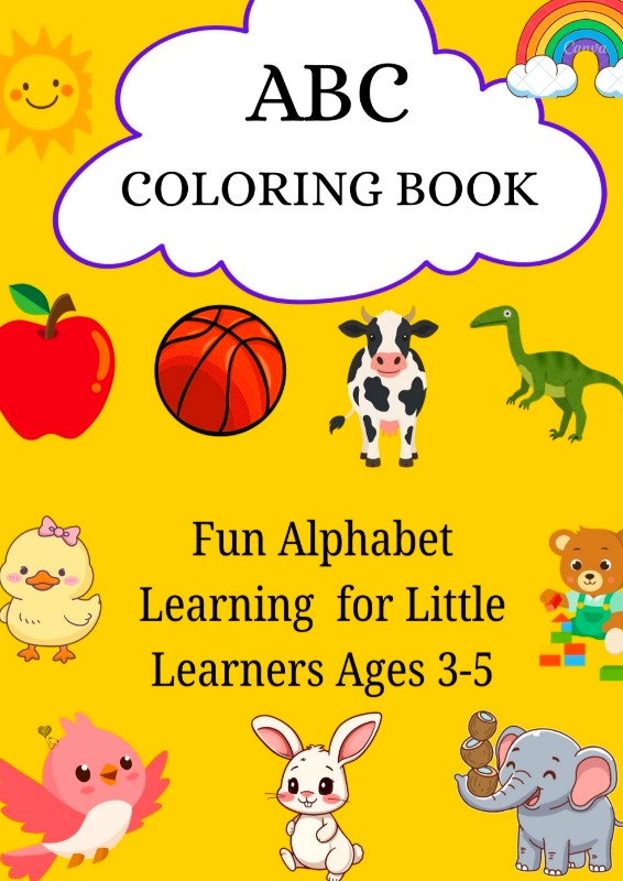 Kids Drawing & Coloring Book