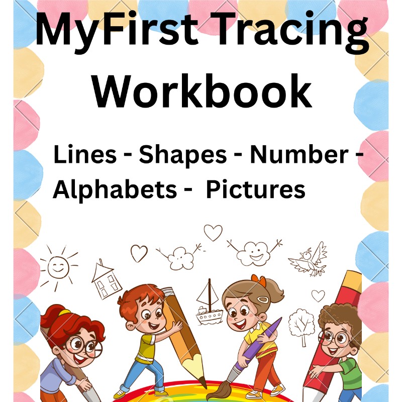 Kids Tracing Worksheets – Alphabet & Numbers