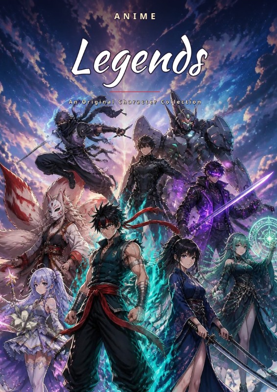 LEGENDS-Adult Coloring Book