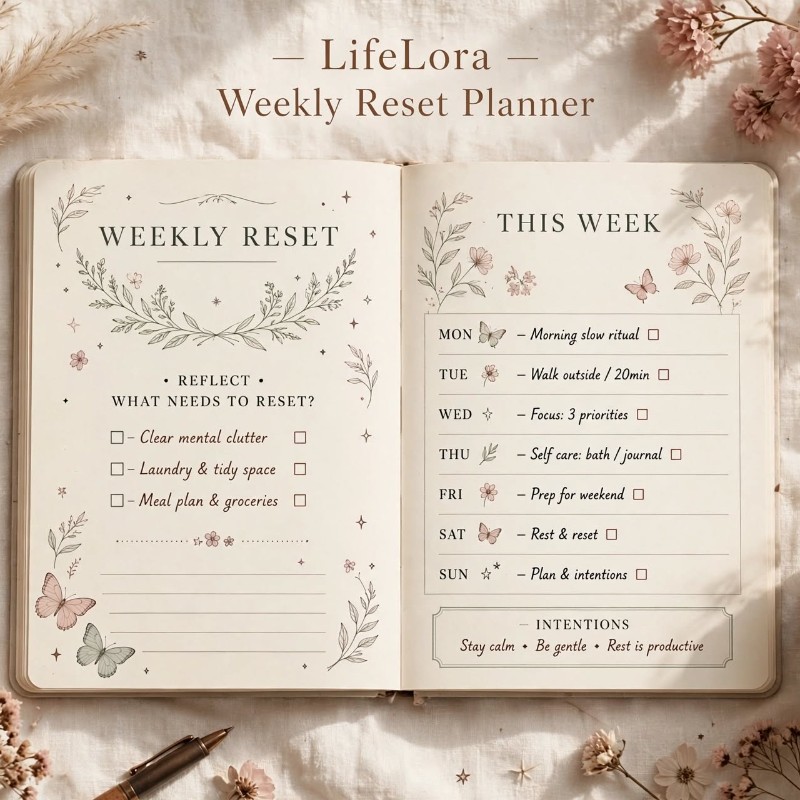 LifeLora Weekly Digital Planner