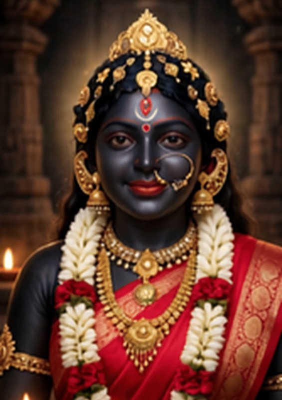 MAA KALI SMILING