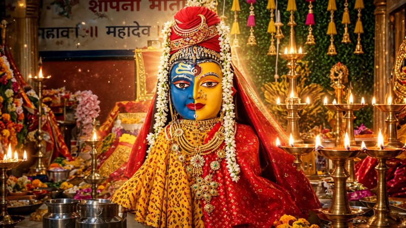MAHAKAL IMAGE WITH LIGHT EFFECT 