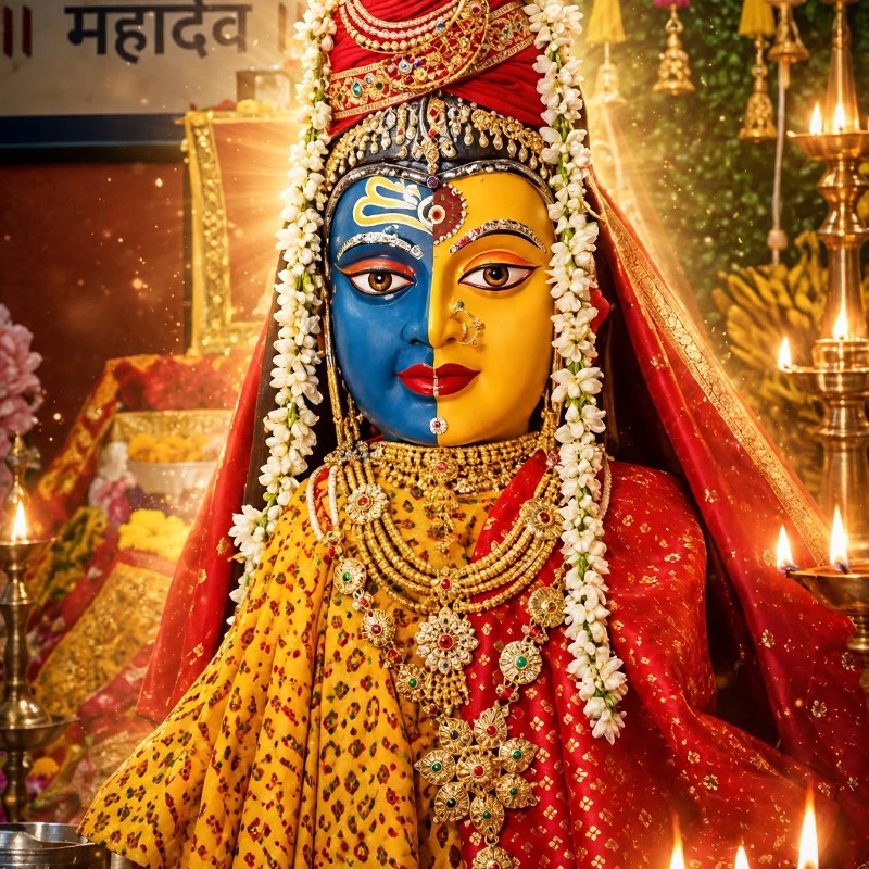 MAHAKAL PHOTO WITH GLOW EFFECT 