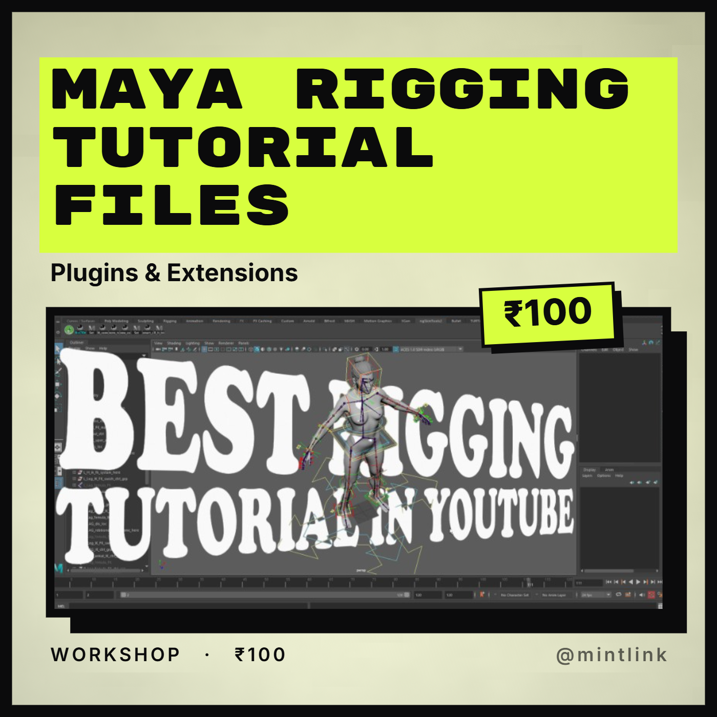 maya rigging tutorial files 