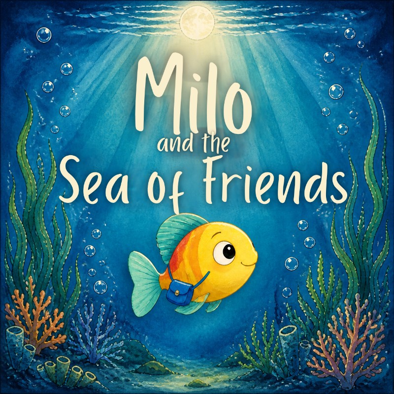 🐠 Milo and the Sea of Friends 🌊✨ | Magical Bedtime Story for Kids 💙