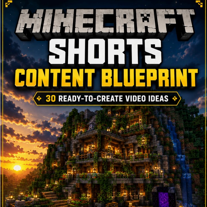 Minecraft Shorts Content Blueprint 