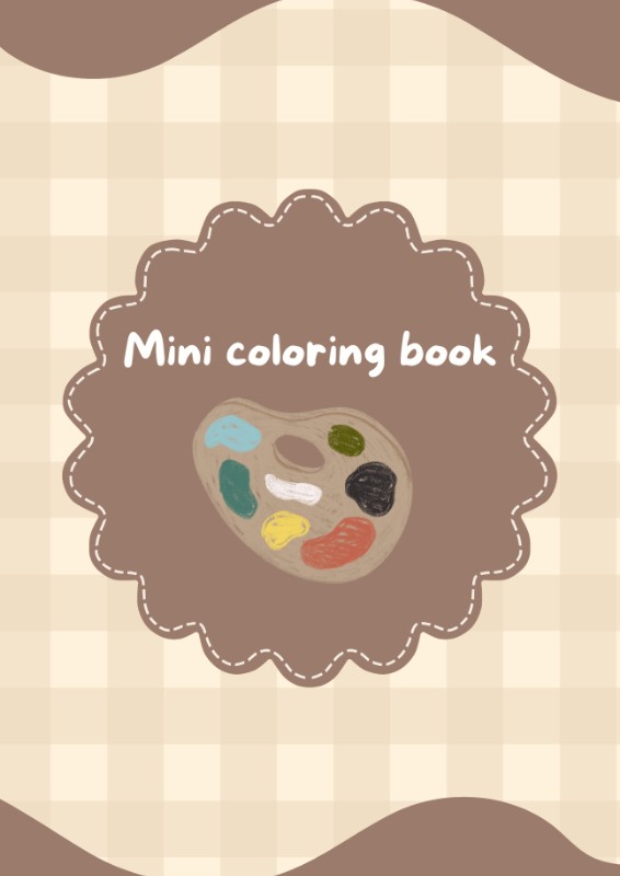 Mini Coloring Book | Color It Name It