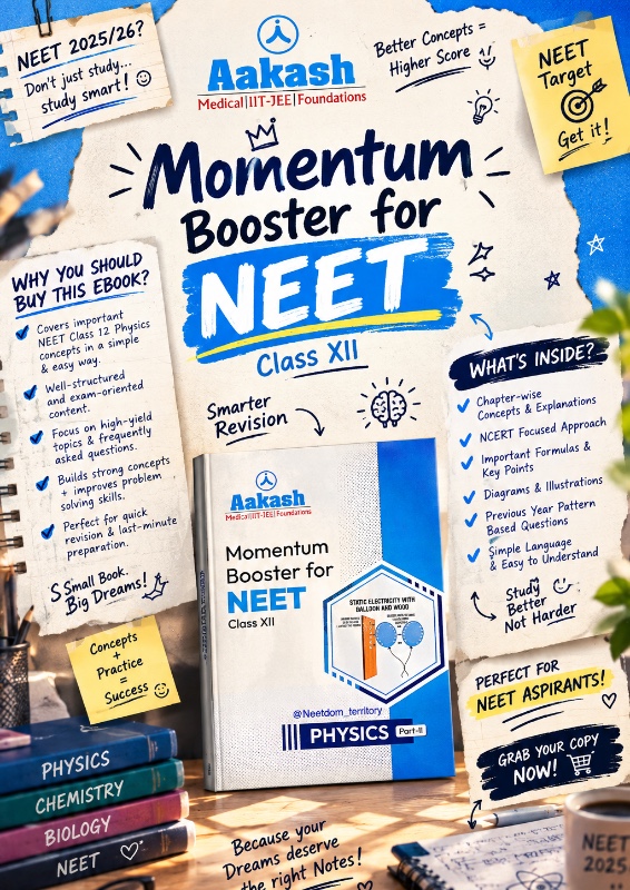 Momentum booster for neet (physics) class 12th 