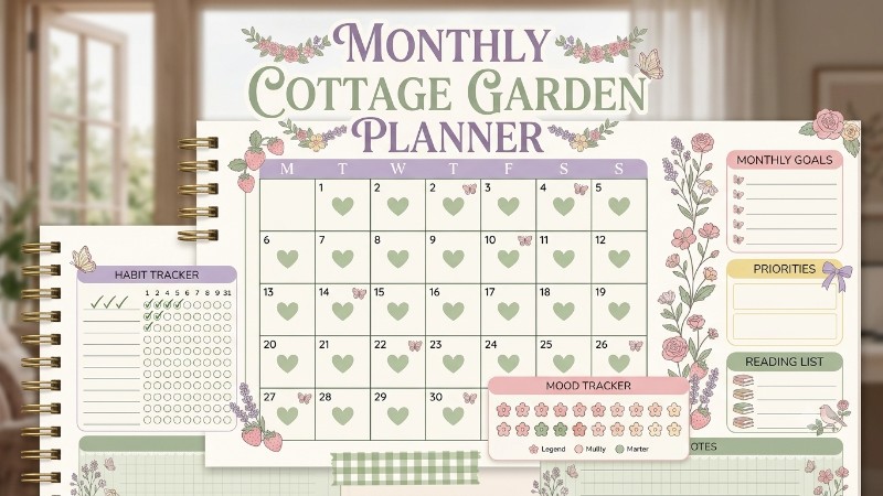 Monthly planner