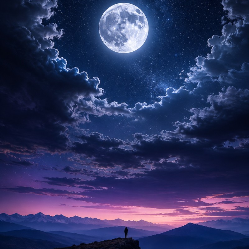 Moonlit Dreams — Premium 4K Sky Wallpaper