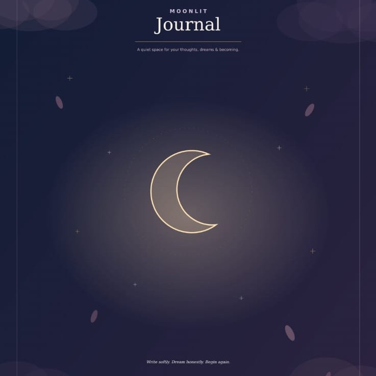 moonlit journal