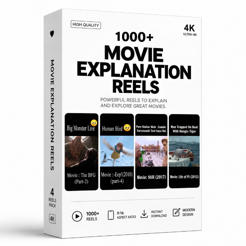 MOVIE EXPLANATION (copyright free) 4k