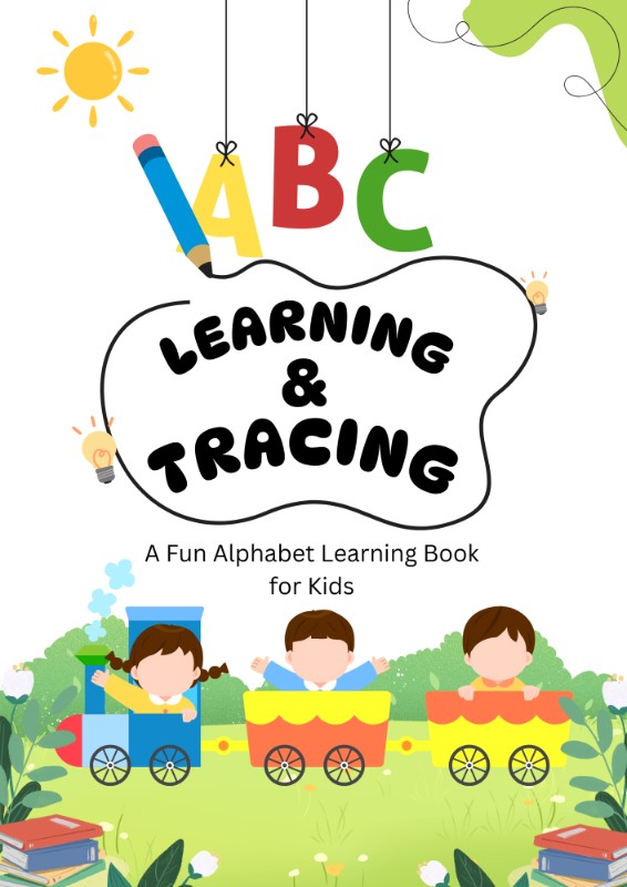 My ABC Alphabet Coloring & Tracing Book for Kids | Learn, Trace & Color A–Z