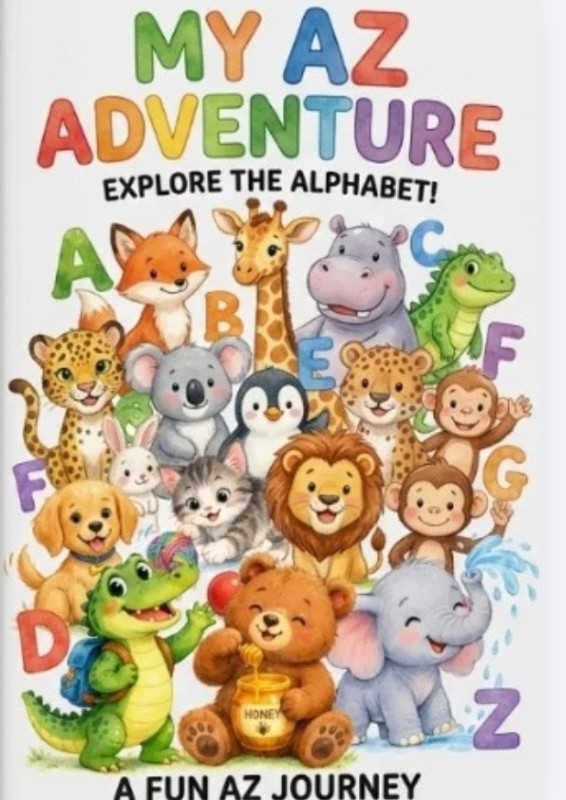 My ABC Animal Book – A to Z Alphabet for Kids