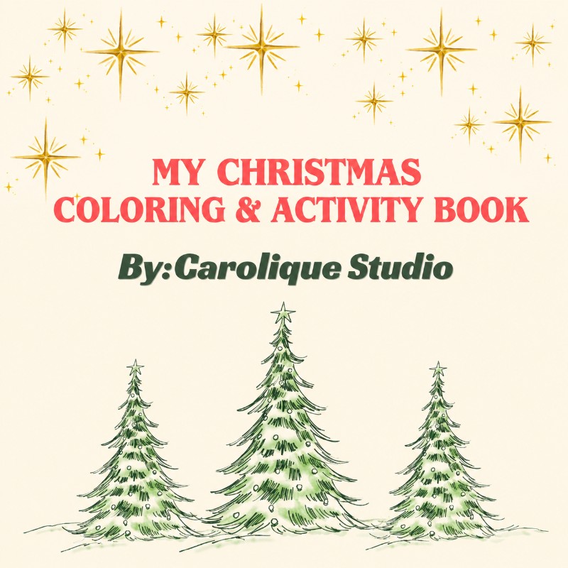 My Christmas Coloring & Activity Book 🎄 | Printable Christmas Fun for Kids
