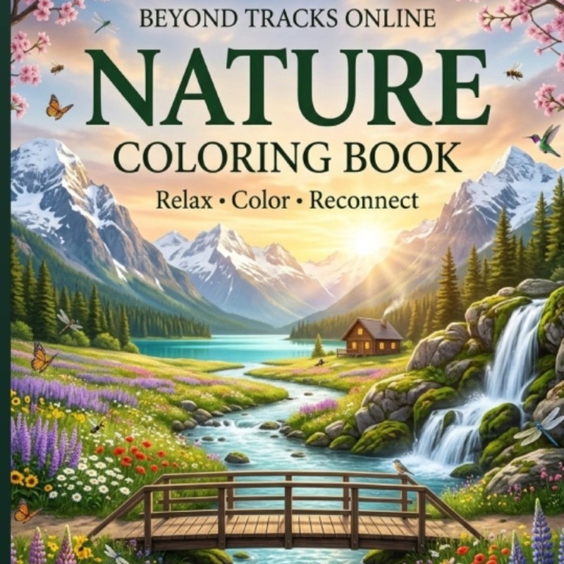 NATURE COLORING BOOK