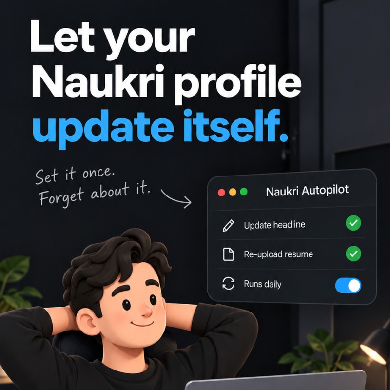 Naukri Automation