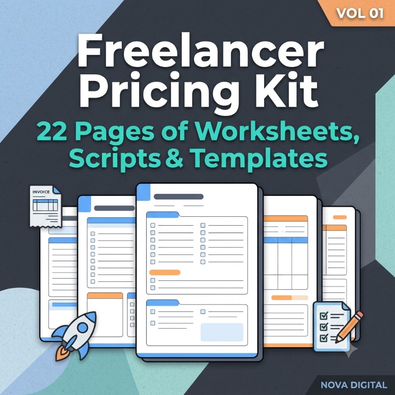 Nova Digital Kit Vol. 01: Freelancer Pricing Kit