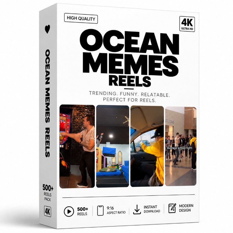 OCEAN MEMES (copyright free) 4k
