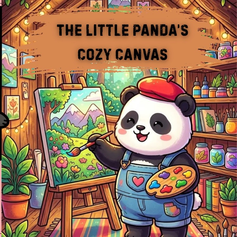 PANDA COLOURING BOOK