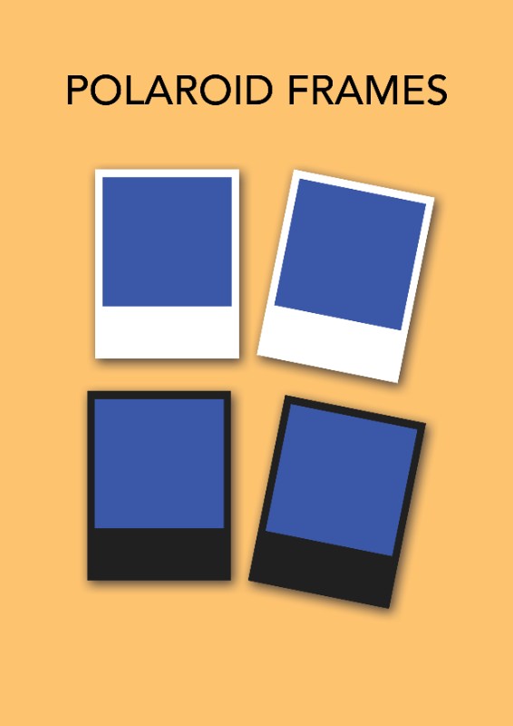 Polaroid Frame psd 
