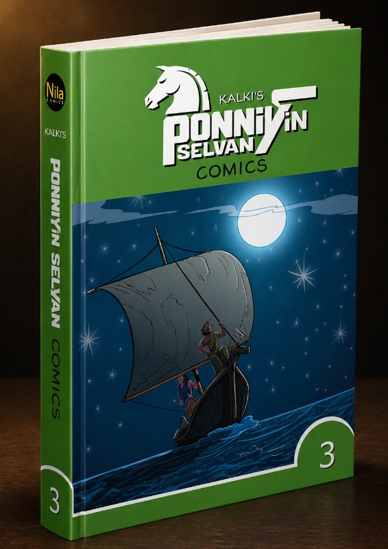 Ponniyin Selvan English Comics Volume 3