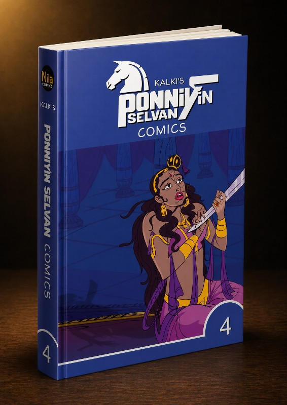 Ponniyin Selvan English Comics Volume 4