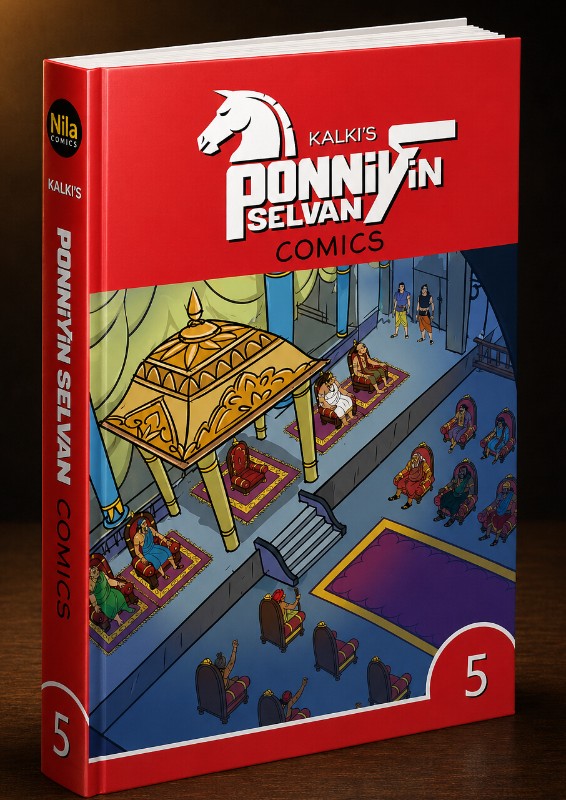 Ponniyin Selvan English Comics Volume 5