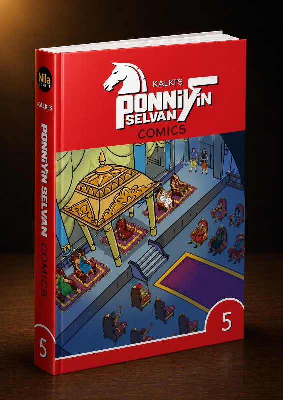 Ponniyin Selvan English Comics Volume 5