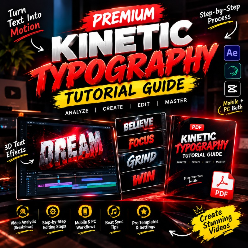 Premium Kinetic Typography Masterclass