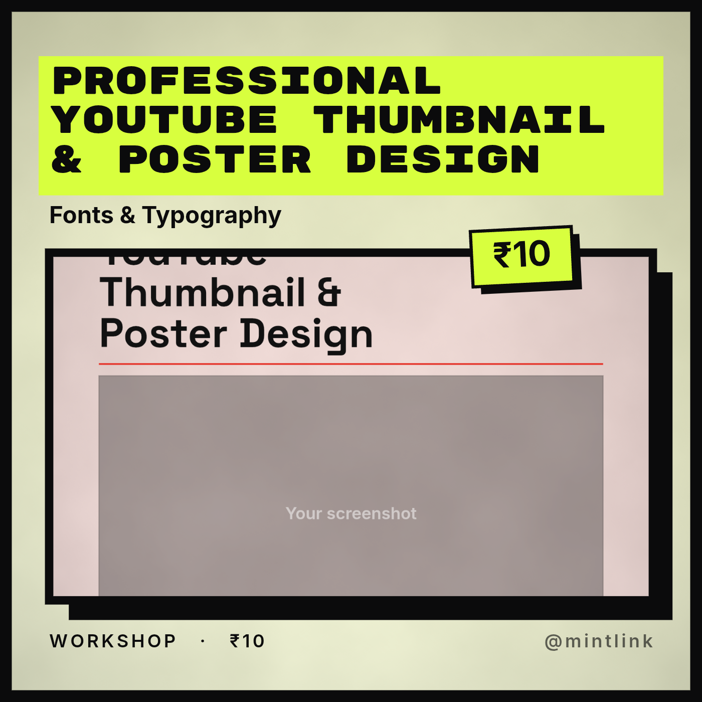 Professional YouTube Thumbnail & Poster Design