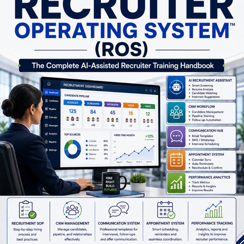 Recruiter Training Manual™ | Beginner Recruitment Guide (Hinglish PDF)
